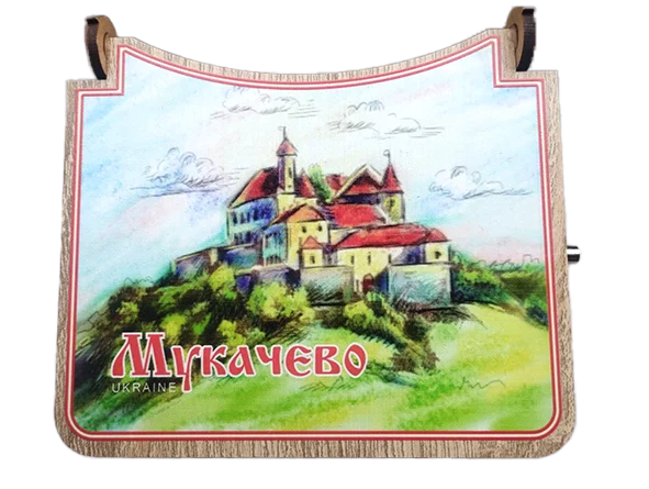 Велика музична шкатулка з замком Паланок