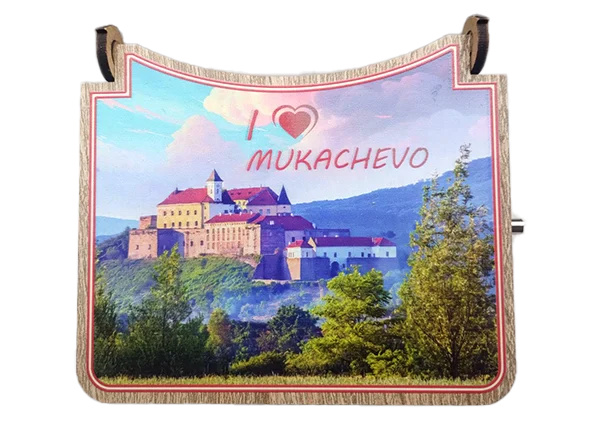 Велика музична шкатулка з замком Паланок