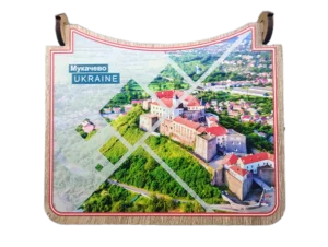 Велика музична шкатулка з замком Мукачево