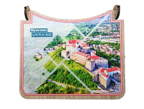 Велика музична шкатулка з замком Мукачево