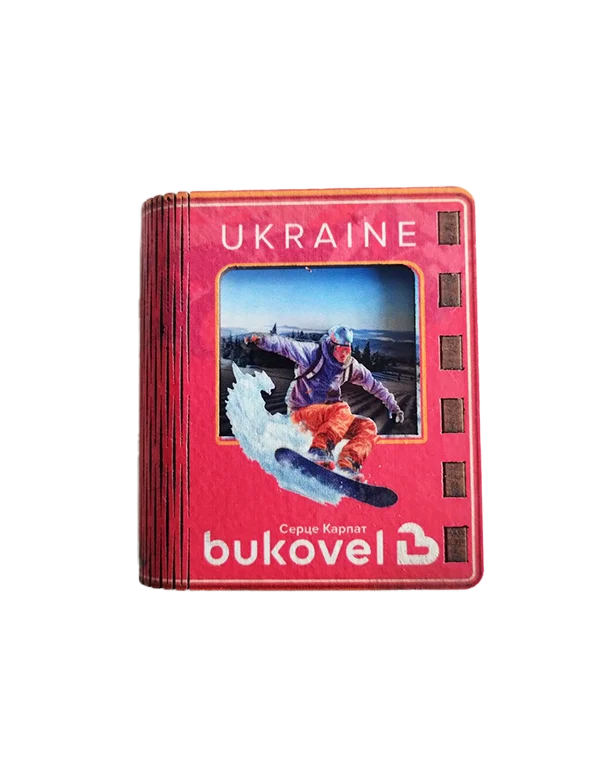 Сувенір-сірник у формі книжки «Буковель»