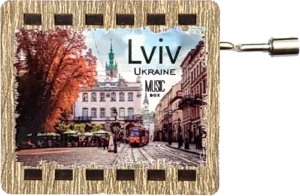 Мініатюрна музична шкатулка Львів Мініатюрна музична шкатулка Львів