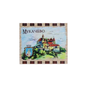 Сувенірний магніт у формі сірника Мукачево Сувенірний магніт у формі сірника Мукачево