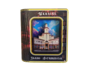 Сувенірний магніт-сірник у формі книжки Івано-Франківськ