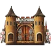 Сувенірний магніт-замок з рухомими воротами «Мукачево»