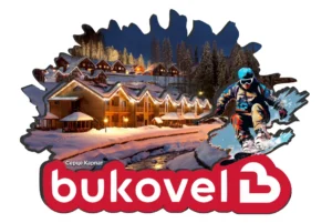 Фігурний сувенірний магніт з гірським краєвидом «Буковель» Фігурний сувенірний магніт з гірським краєвидом «Буковель»